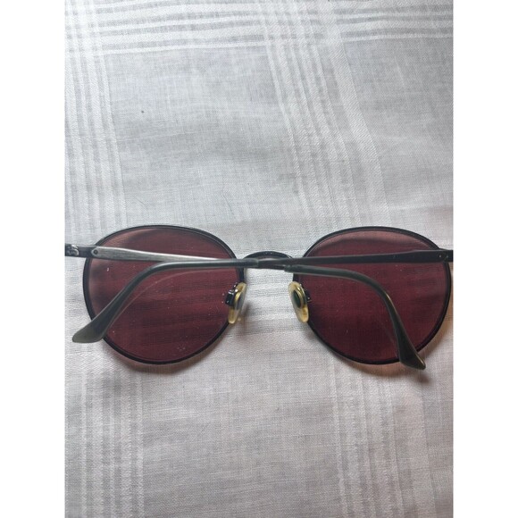 Vintage Brooks Brothers B.B.101 1008 Tortoise Gold Round Sunglasses FRAMES ONLY - Picture 7 of 7